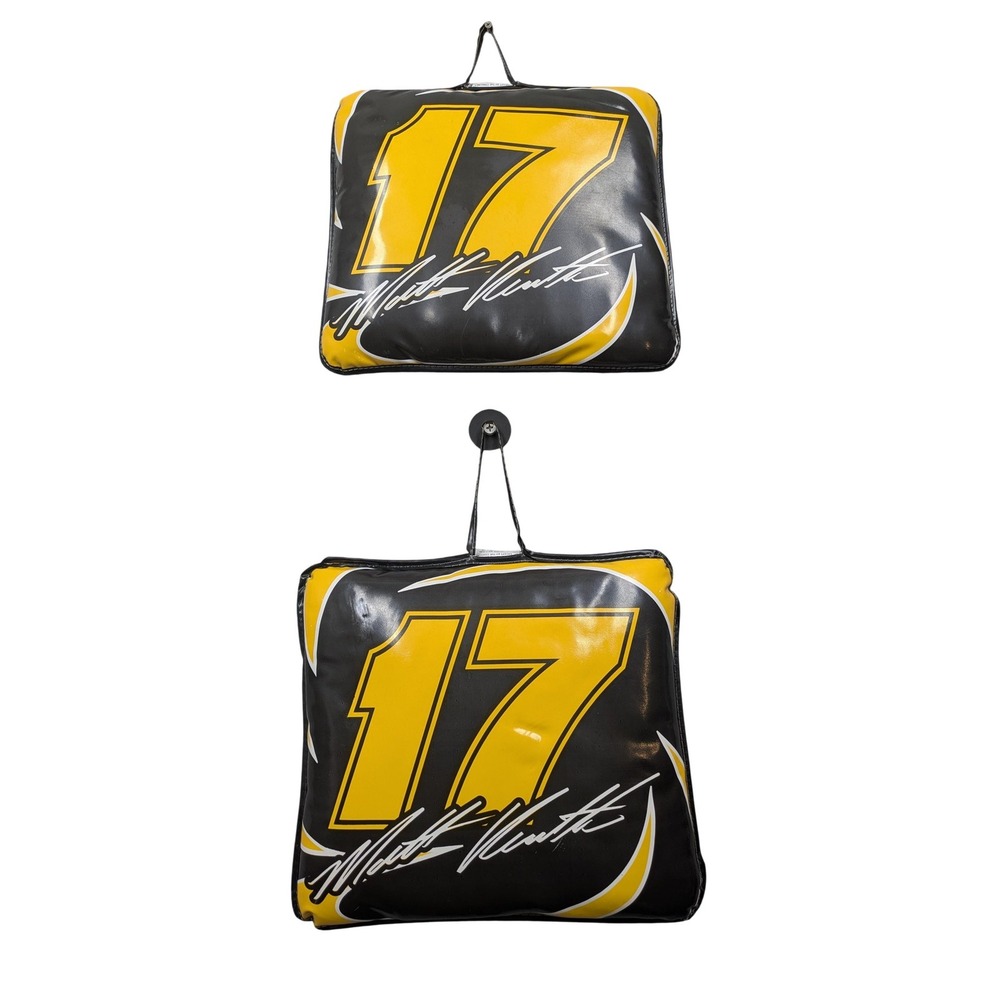 Matt Kenseth 17 Seat Cushions Set One Size Yellow NASCAR Roush Fenway Racing